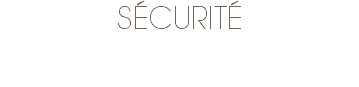 sécurité La sécurité est une contrainte de tout les jours, une grande attention a été porté à la sécurité des menuiseries pour que les ouvertures deviennent vos points forts 